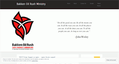 Desktop Screenshot of oilrushministry.com